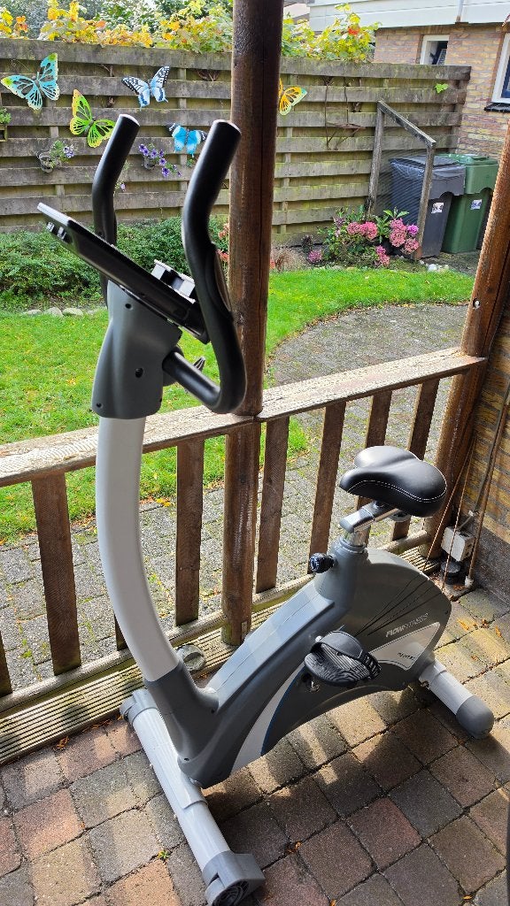 Flow Fitness NOW HT2.5i Hometrainer, Sport en Fitness, Ophalen, Gebruikt, Metaal, Benen