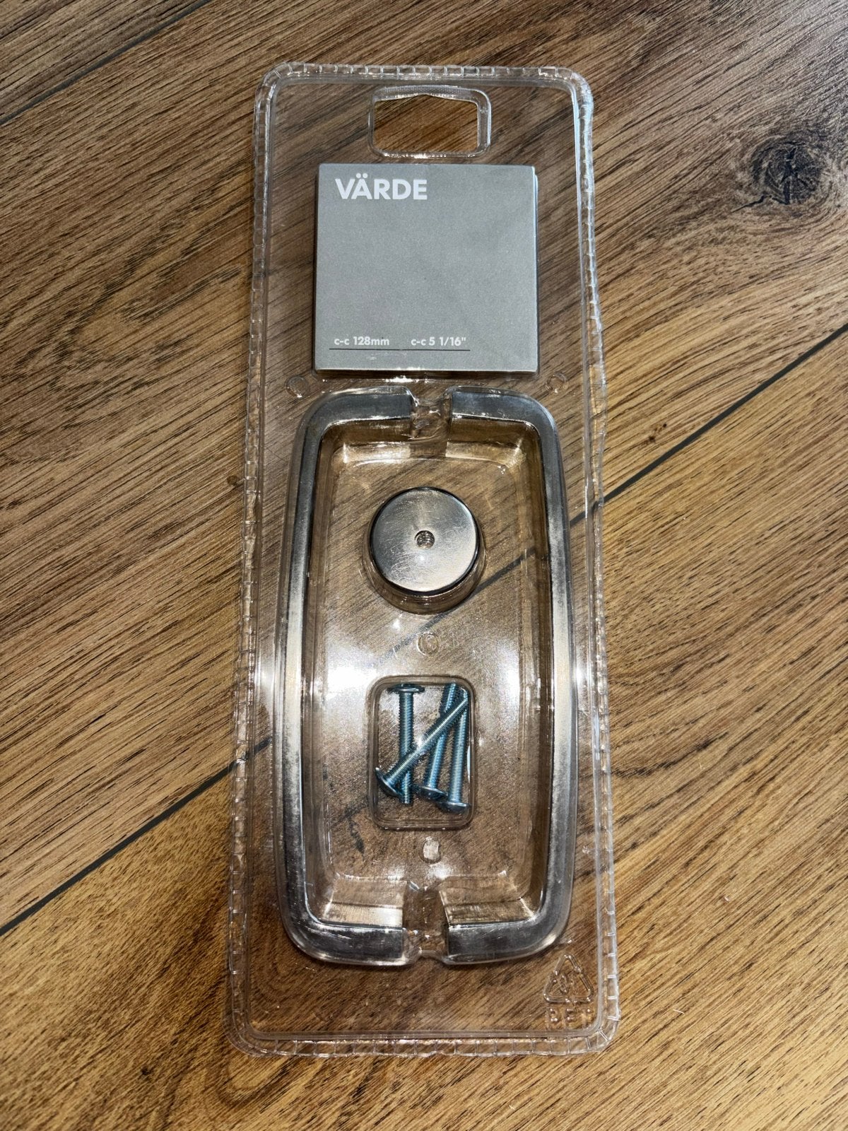 VÄRDE Handgreep/Deurgreep met Schroeven - Nieuw in Verpakkin, Ophalen of Verzenden, Nieuw, 100 tot 250 mm, Overige typen