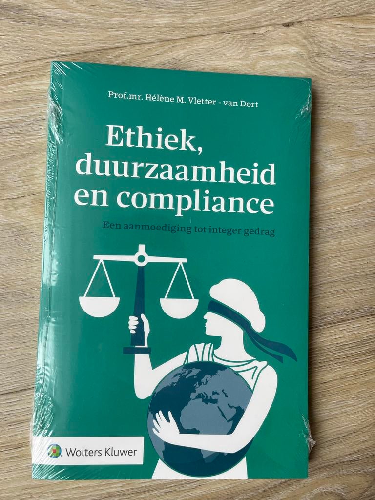 Studieboek Ethiek, duurzaamheid en compliance (nieuw), Ophalen of Verzenden, Gamma, Nieuw, HBO