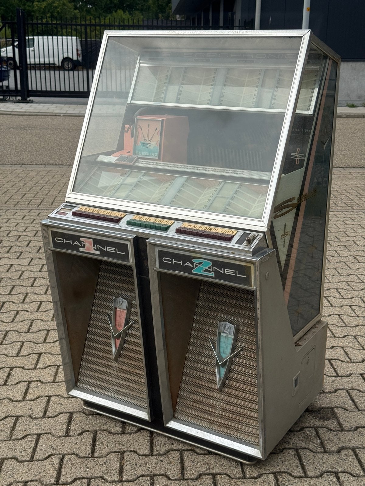 JUKEBOX DEAL : SEEBURG model 222 jukebox #2, Verzamelen, Automaten | Jukeboxen, Ophalen, 1950 tot 1960, Zo goed als nieuw, Ojc