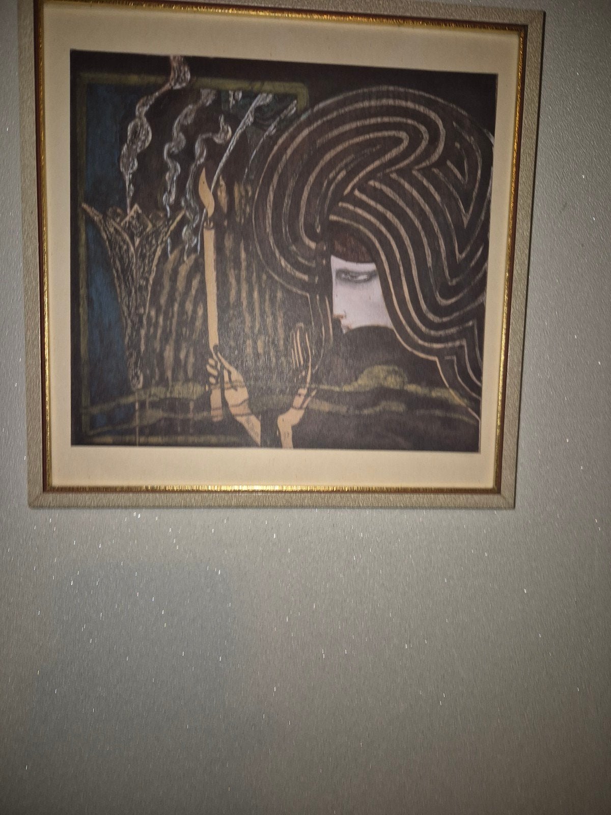 Jan Toorop De Spiegel van het Leven 1893, Ophalen of Verzenden