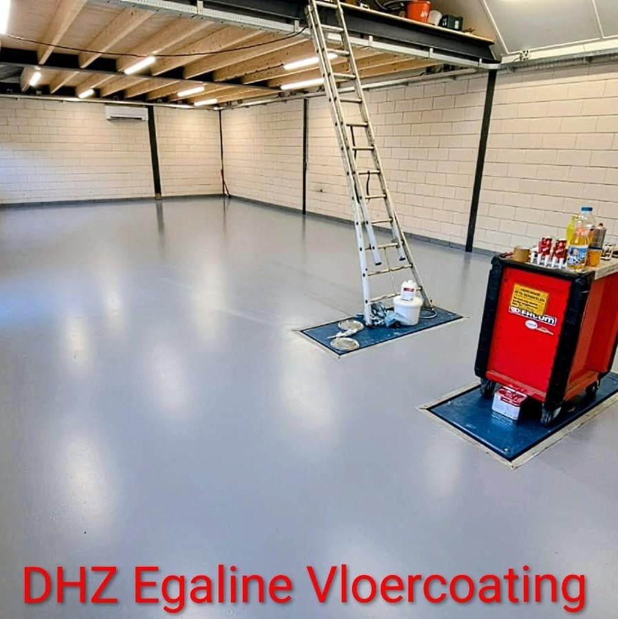 80m2 2k Epoxy Garagevloer coating Betoncoating  BetonVerf