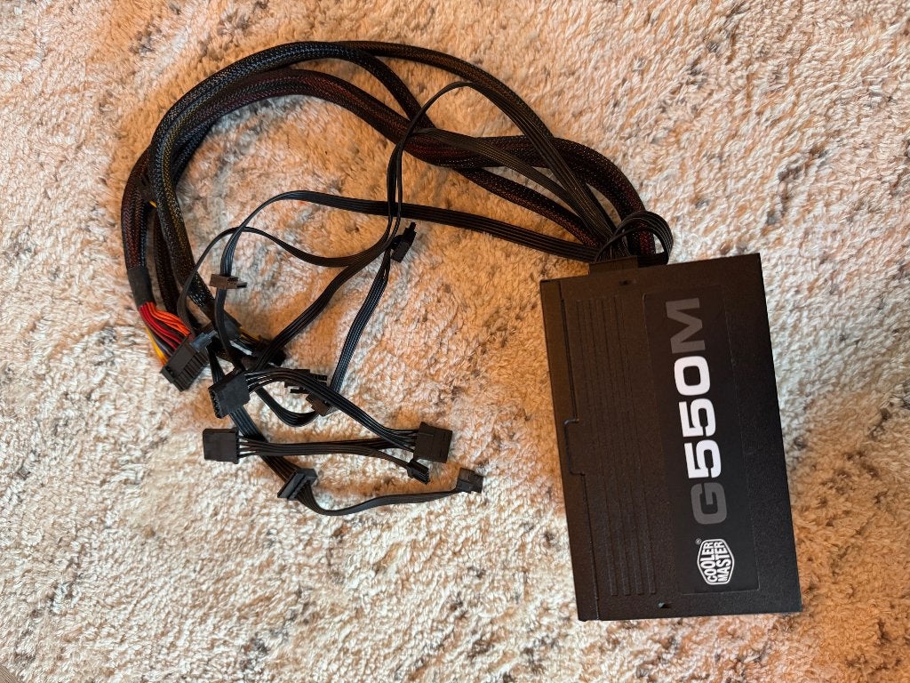 CoolerMaster G550M 550W voeding, Ophalen of Verzenden, Gebruikt