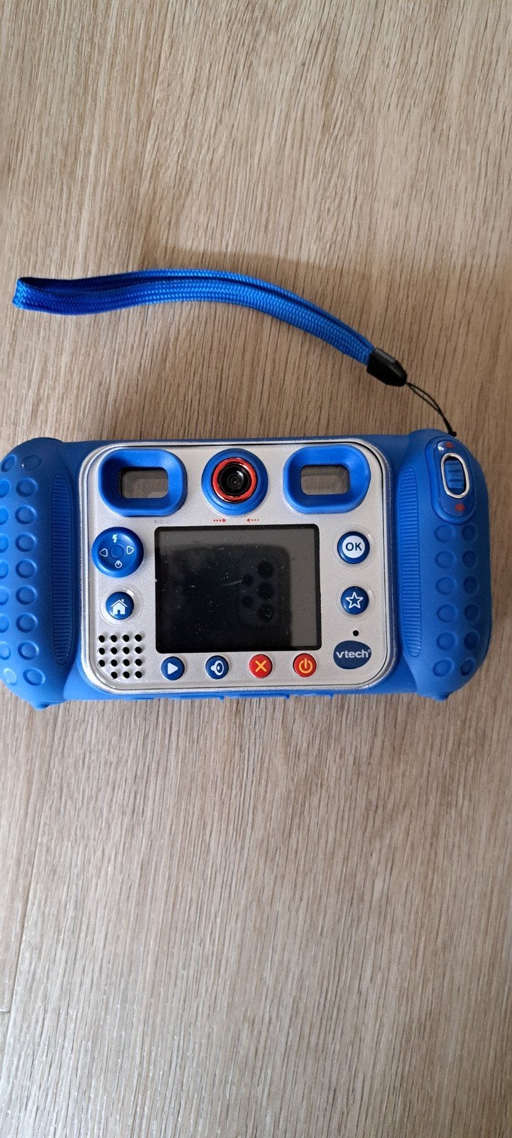 V-tech camera kids blauw, Ophalen of Verzenden, Zo goed als nieuw, 6 jaar of ouder
