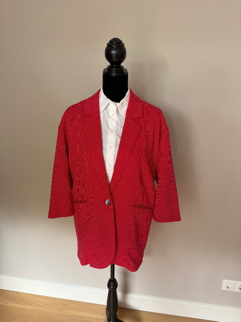 Colbert rood maat M Benetton NIEUW, Benetton, Nieuw, Jasje, Rood