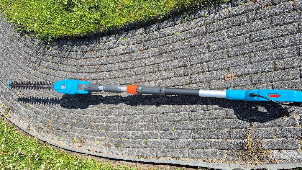 Gardena THS 500/48 - Elektrische telescopische heggenschaar, Tuin en Terras, Ophalen, Gebruikt, Elektrisch, GARDENA