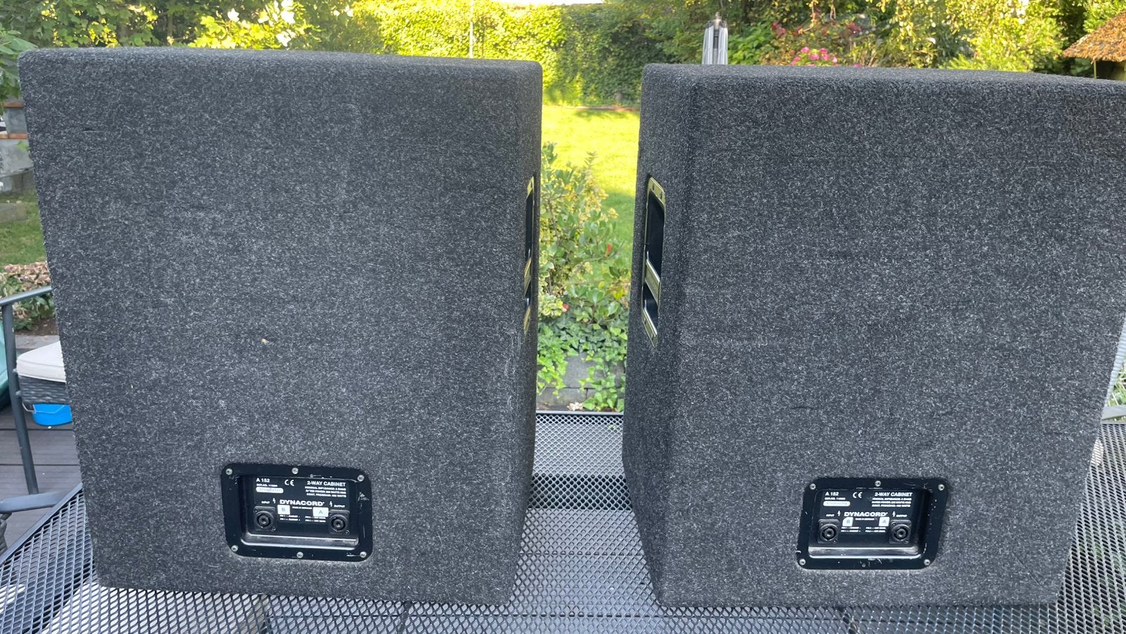 Dynacord A152 2-way speaker 2x, Audio, Tv en Foto, Luidsprekers, Ophalen, Gebruikt, Overige merken