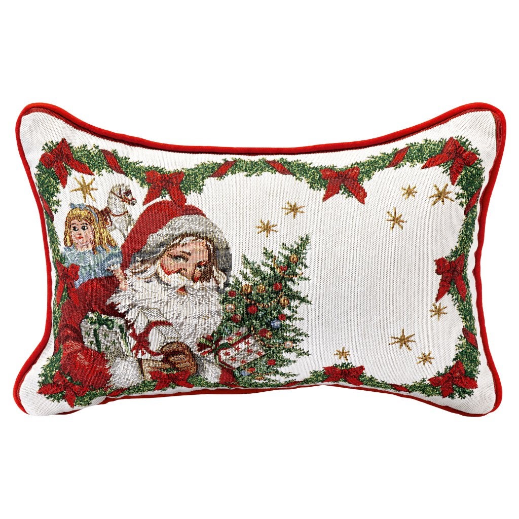 Villeroy & Boch Toy’s Fantasy gobelin Kerst kussen 48x32cm, Diversen, Kerst, Ophalen of Verzenden, Nieuw