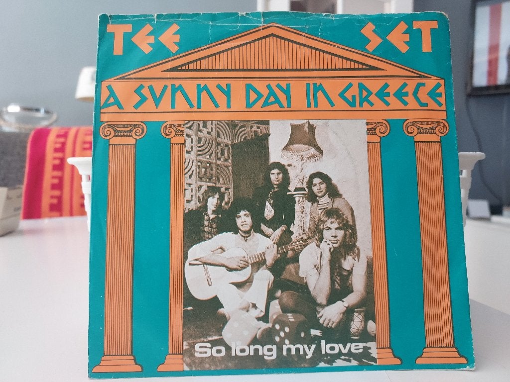 7" Single Tee-Set - A Sunny Day In Greece / So Long My Love, Cd's en Dvd's, Gebruikt, 7 inch, Ophalen of Verzenden, Pop