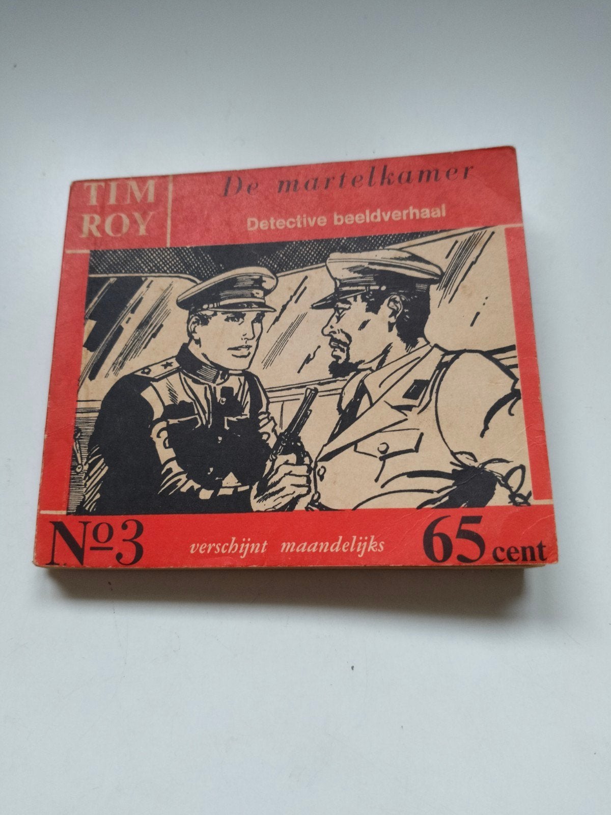 Tim Roy deel 3 1e druk Detective beeldverhaal 1960, Eén stripboek, Verzenden, Gelezen