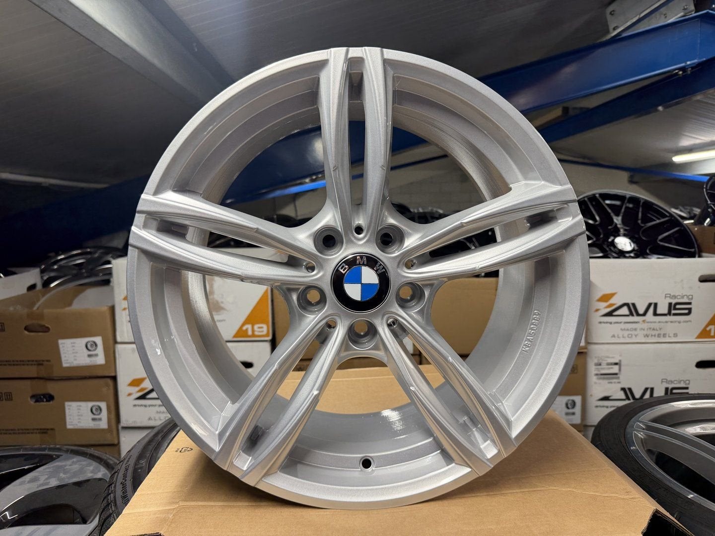 NIEUW 18inch BMW M3/M4 Style Breedset Velgen! 5x120 E90 F30, 18 inch, -, -, Banden en Velgen