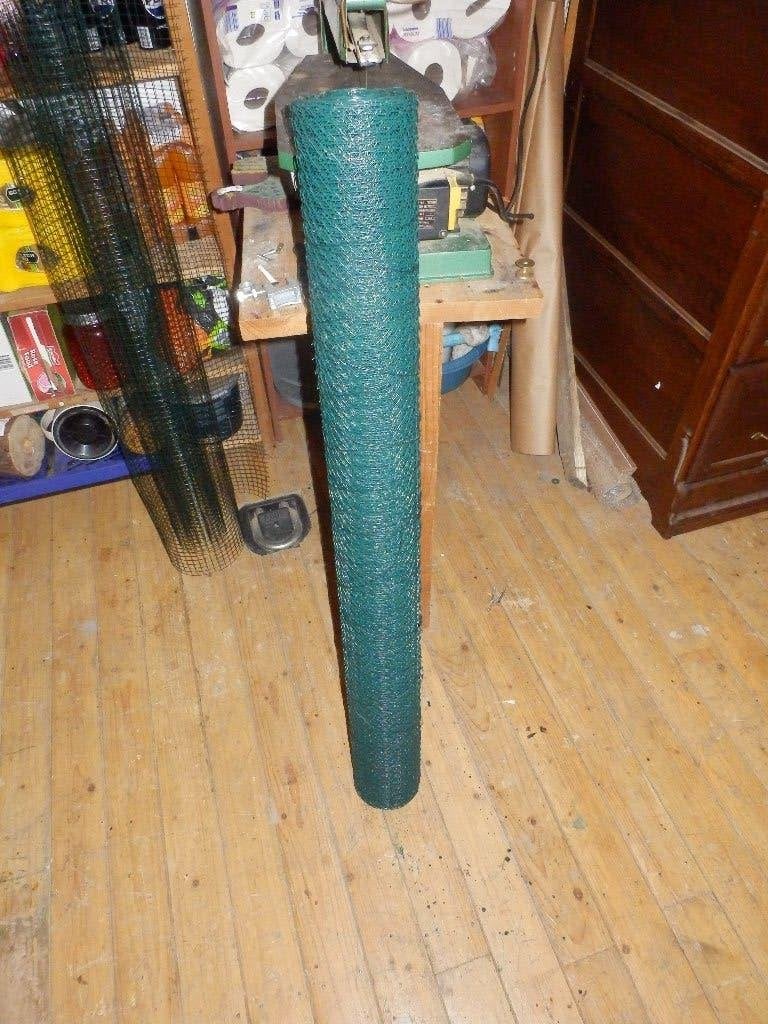 Vogelgaas Groen geplastificeerd. 10 meter lang bij 1 meter, Tuin en Terras, Ophalen, Nieuw, 10 tot 20 meter, Gaas