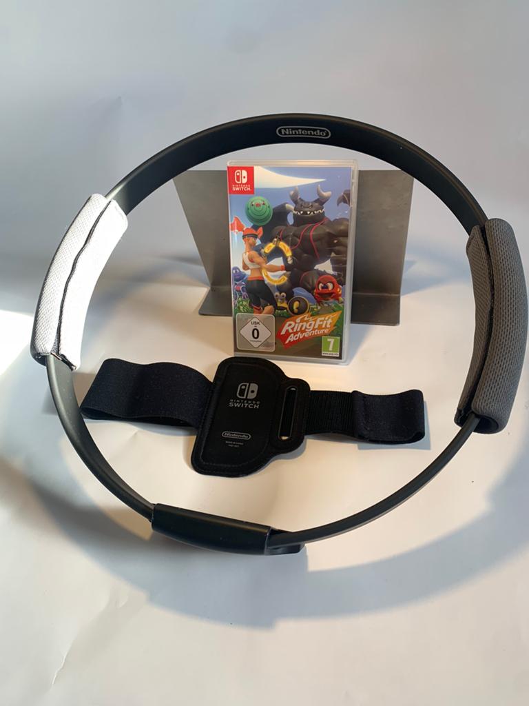 Ringfit adventure game + ringcon en legstrap voor Nintendo, 1 speler, Ophalen of Verzenden, Zo goed als nieuw, Sport