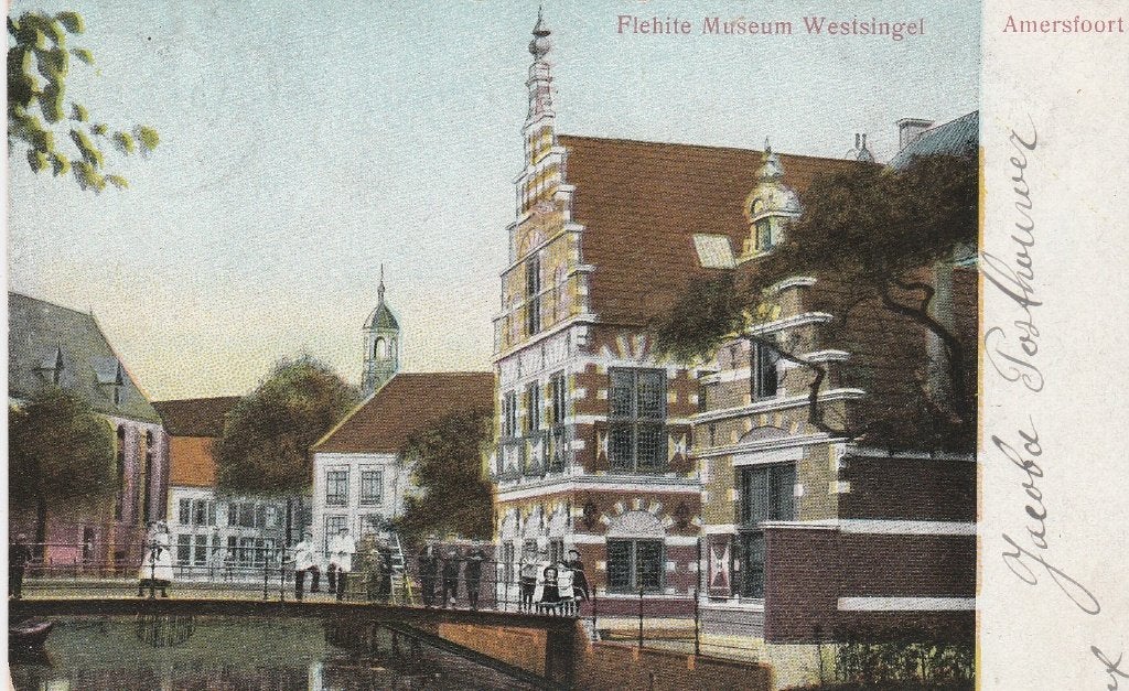 amersfoort- flehite museum 1906, Ophalen of Verzenden, Voor 1920, Utrecht