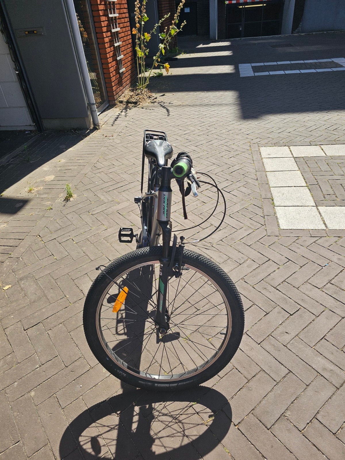 Volare Croas 24 inch met versnellingen en bagagedrager, Gebruikt, Velgrem, Versnellingen, Minder dan 49 cm