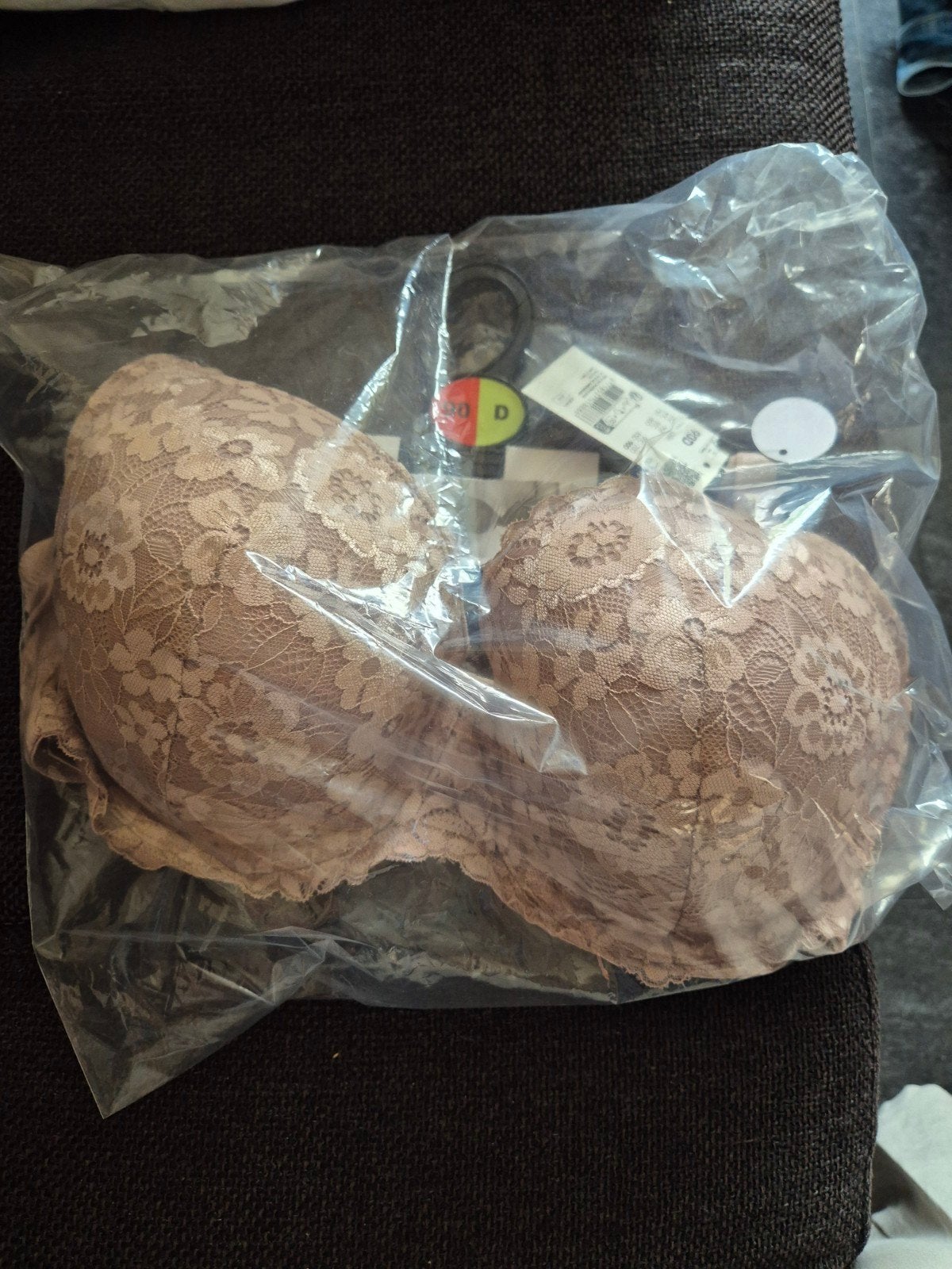 Hema Beha 90D, nieuw met prijskaartje, Hema, Ophalen of Verzenden, Beige, BH