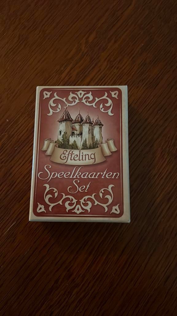 Efteling speelkaarten zgn, Ophalen of Verzenden, Zo goed als nieuw, Overige typen