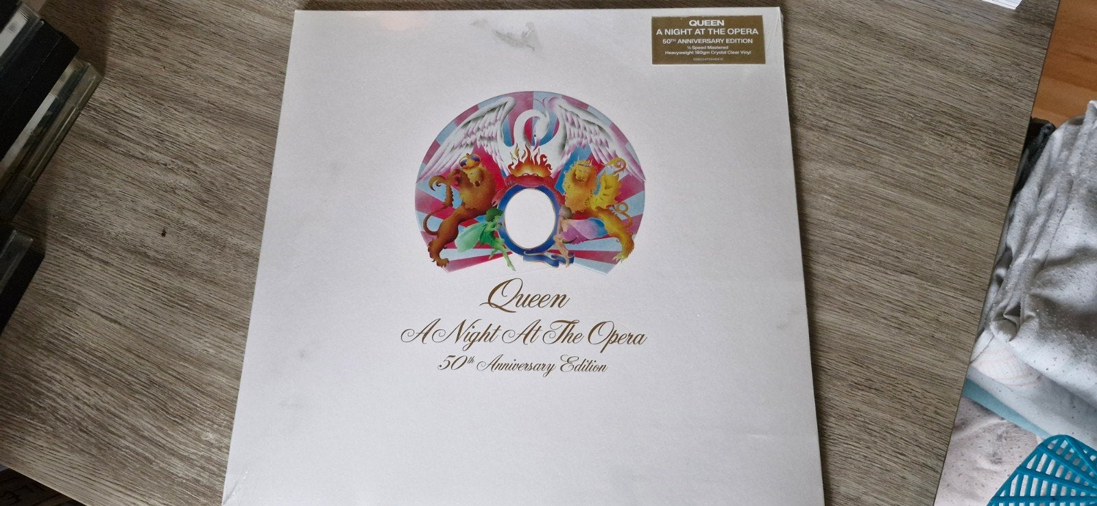 Queen-A night at the Opera 50th Anniversary Clear Vinyl 2025, LP, Ophalen of Verzenden, 12 inch, Nieuw in verpakking