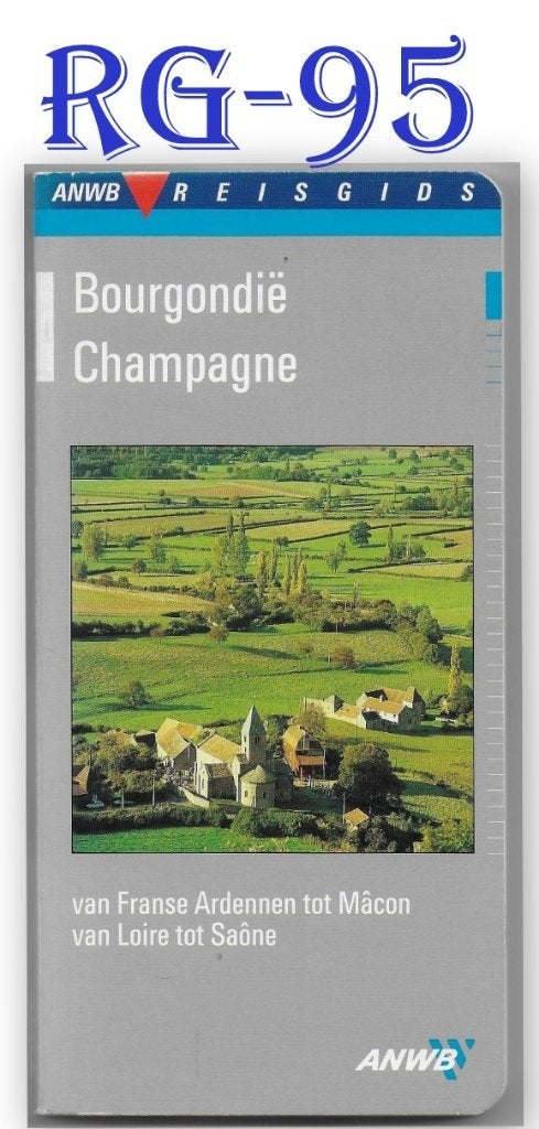 RG95 ANWB Reisgids Bourgondie Champagne 1990, Gelezen, Europa, Ophalen of Verzenden, Reisgids of -boek