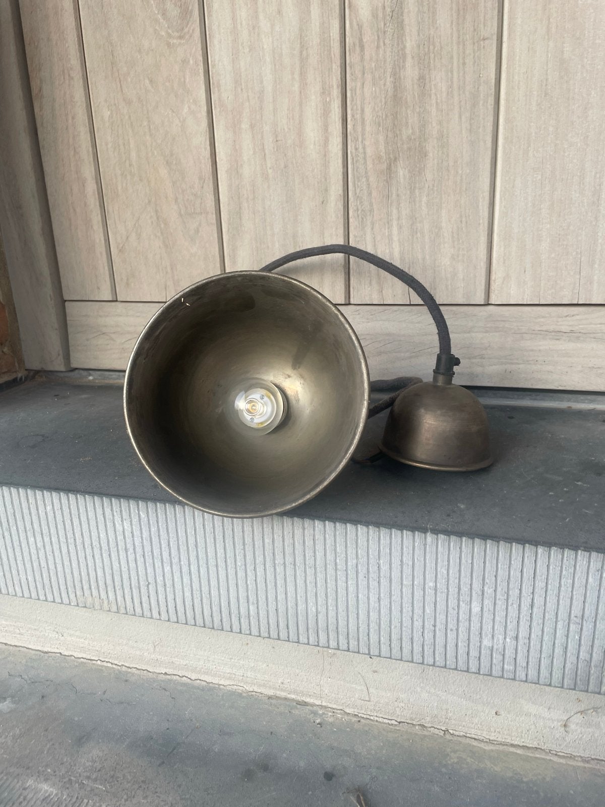 Vintage messing hanglamp - Broste Copenhagen, Ophalen of Verzenden