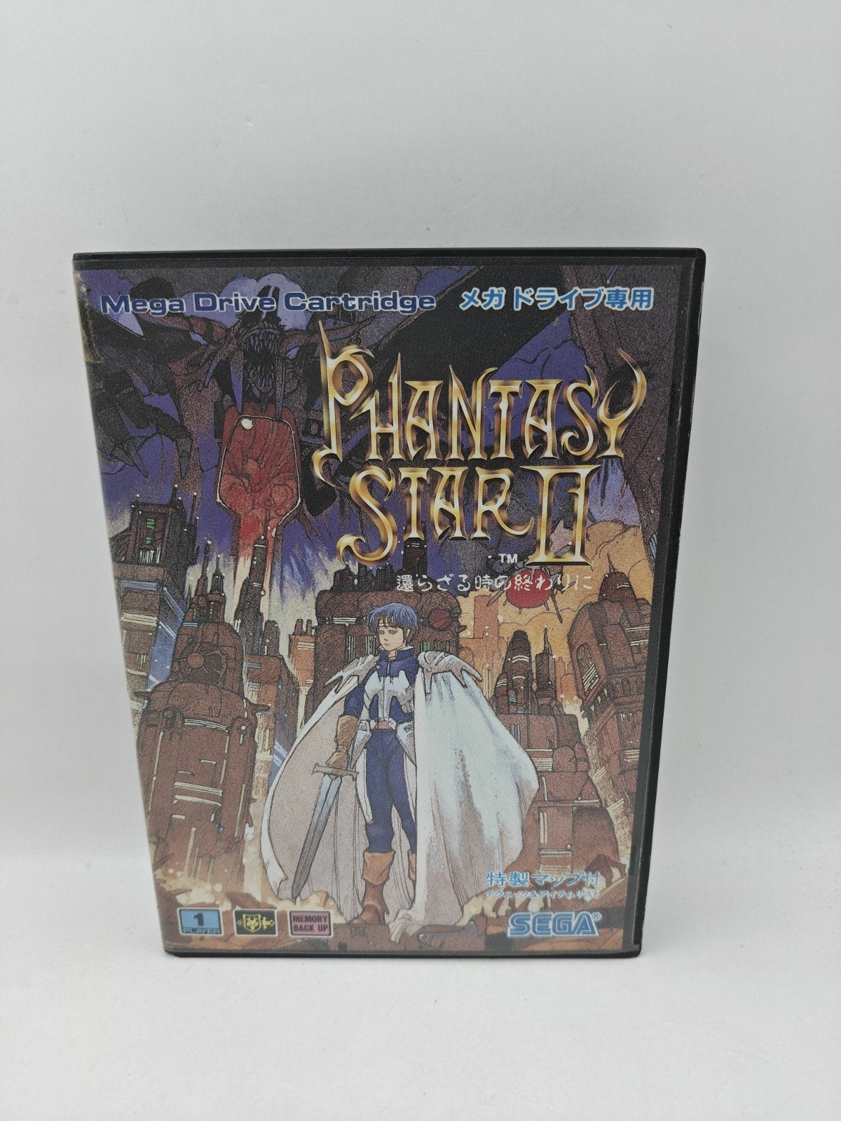 Phantasy Star II - Sega Mega Drive (Japans), Gebruikt, 1 speler, Ophalen of Verzenden, Role Playing Game (Rpg)