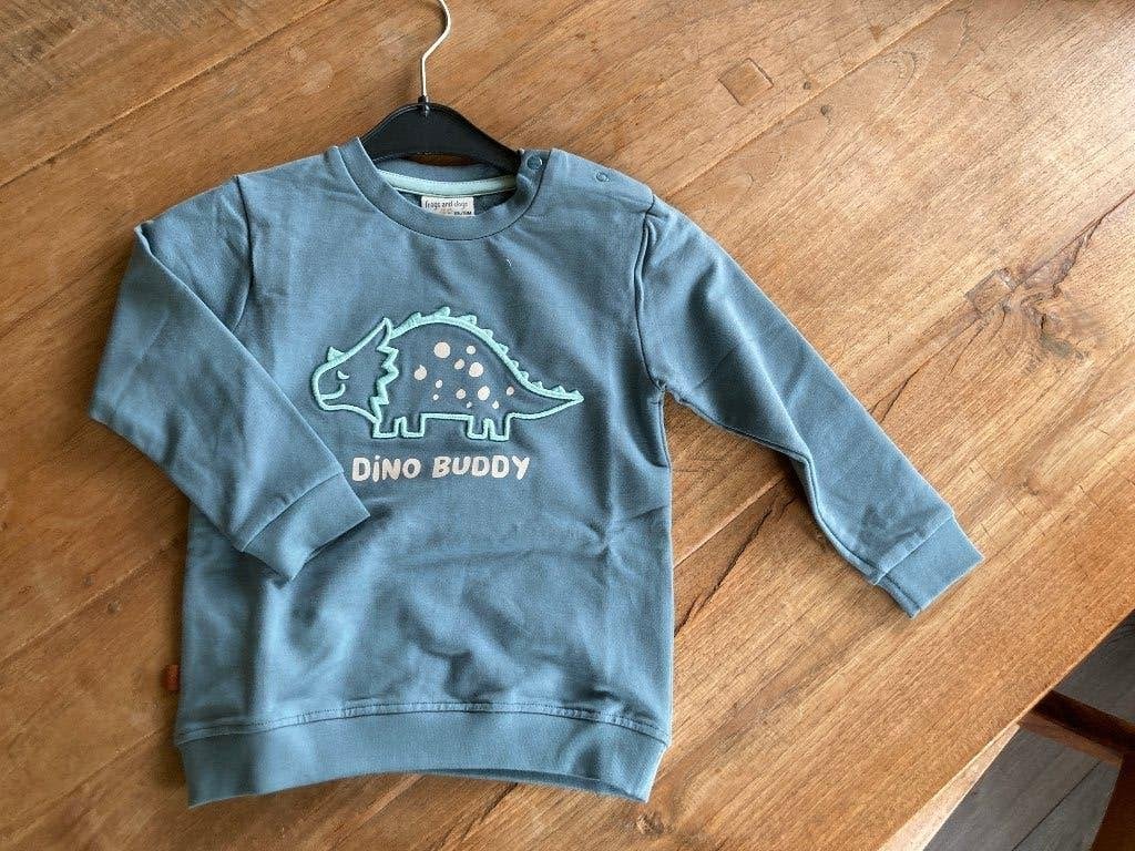 FROGS AND DOGS sweater dino nieuw mt 92, Trui of Vest, Nieuw, Ophalen of Verzenden, Frogs and dogs