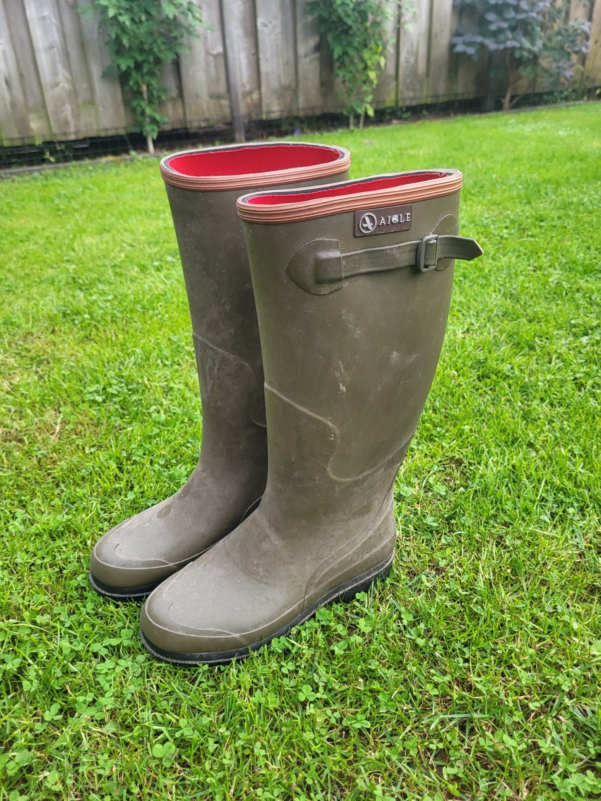 Aigle regenlaarzen maat 39, Ophalen of Verzenden