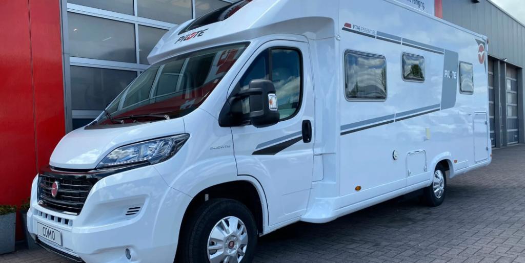 Pilote P746FC 2020 Fiat Ducato 140PK *UNIEKE LENGTEZIT*, Koelkast, Ringverwarming, Startonderbreker, Fiat