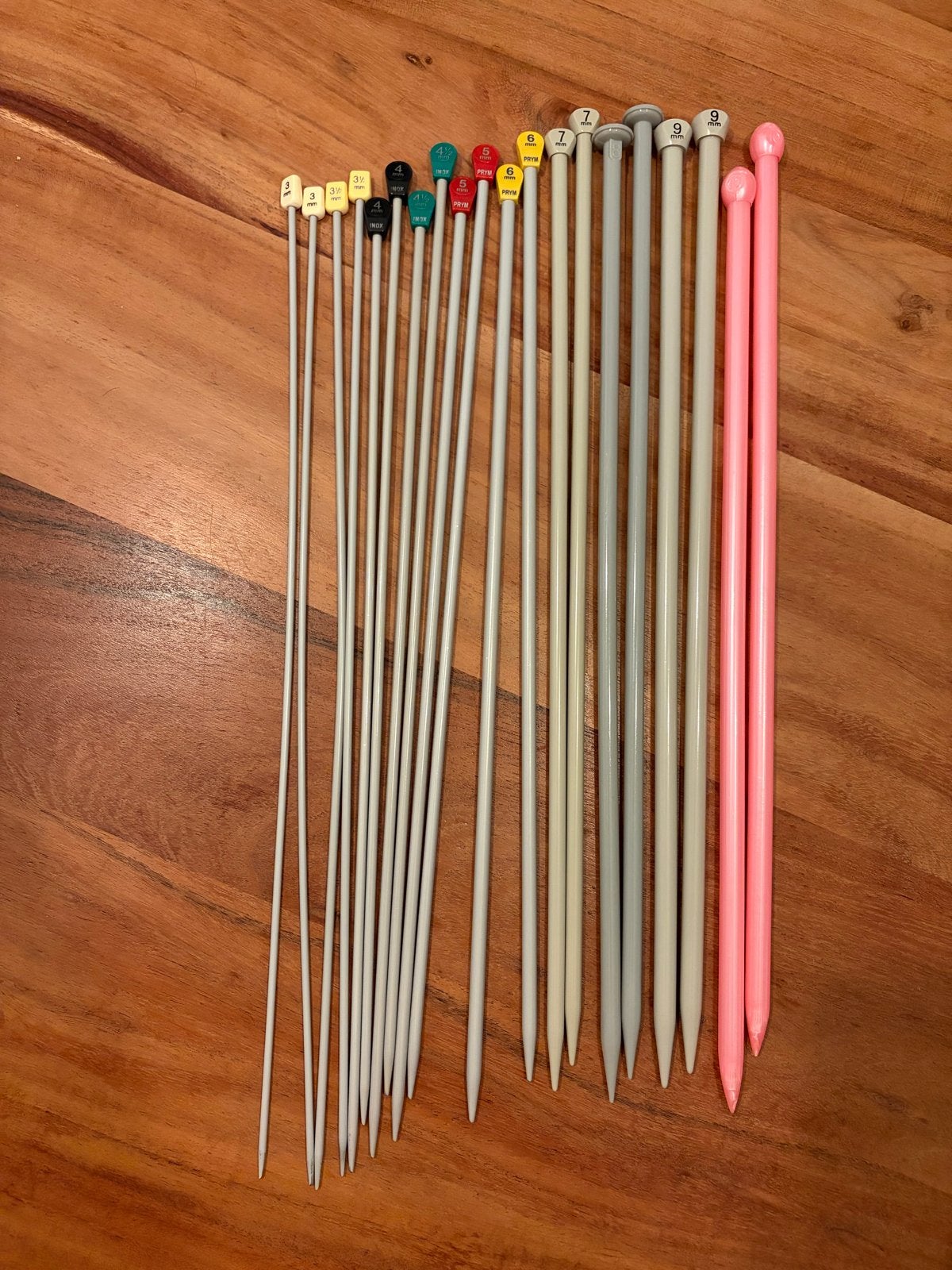 Breinaaldenset, Ophalen, Gebruikt, Breien, Naald