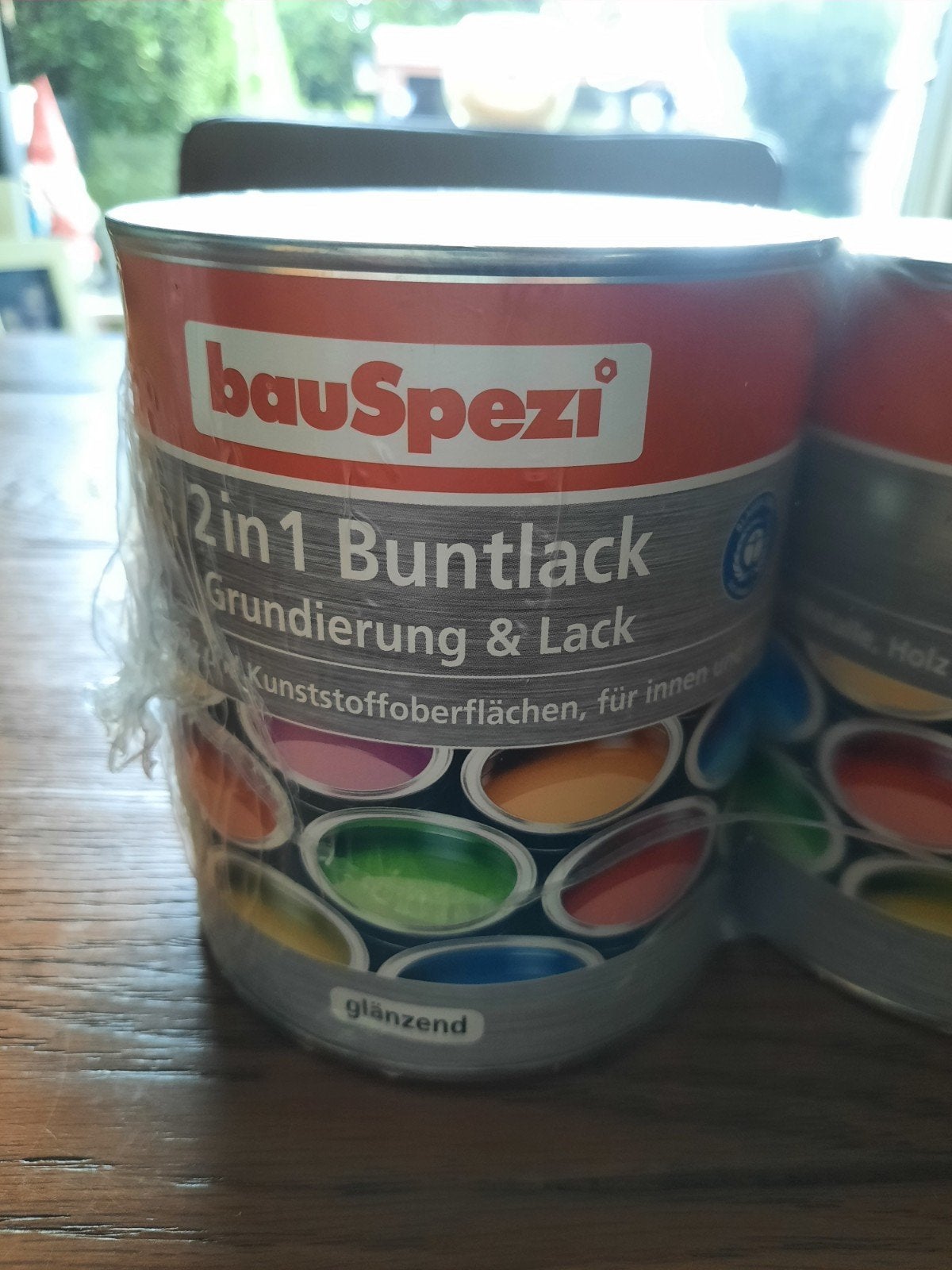 partij van 54 x BauSpezi 2in1 Buntlack RAL 1015 Glanzend, Ophalen, Overige kleuren, Nieuw, Verf