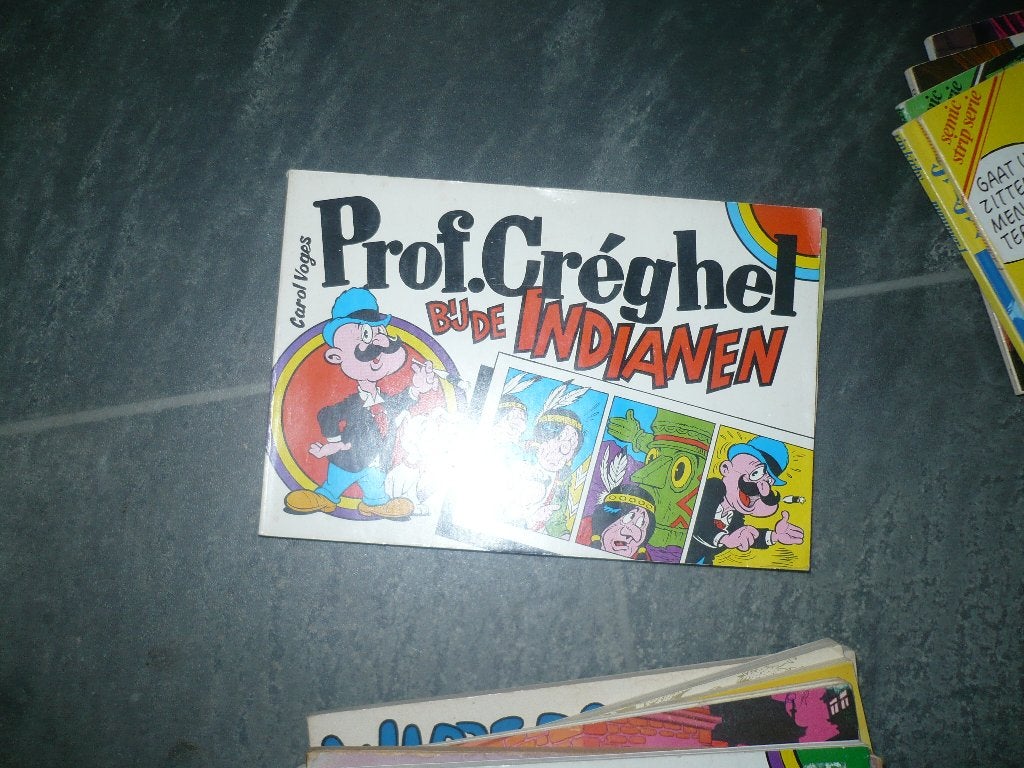 2 prof creghel van carol voges, Boeken, Stripboeken, Gelezen, Ophalen of Verzenden, Meerdere stripboeken, Carol Voges