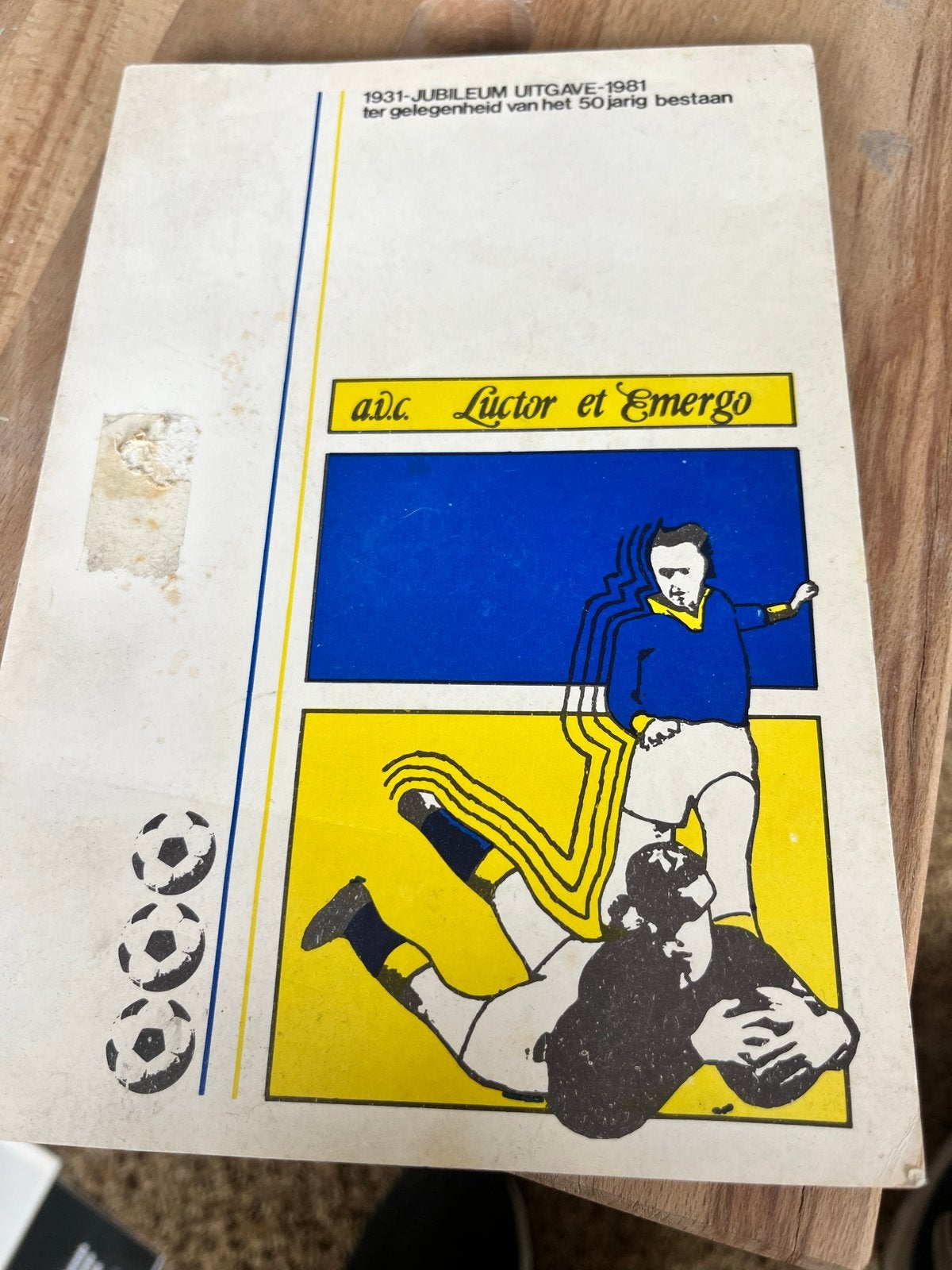 Jubileumboek Lector et Emergo 1931-1981, Ophalen of Verzenden, Gelezen, Balsport