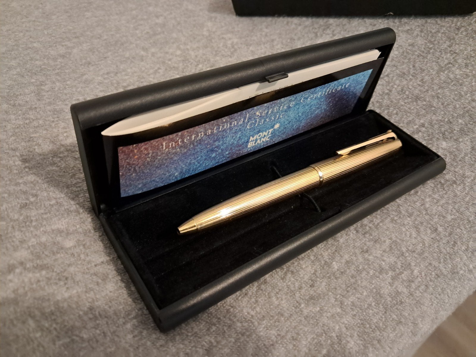 Unieke!! Montblanc pen met hevelmechanisme, Ophalen of Verzenden, Zo goed als nieuw, Balpen, Mont Blanc
