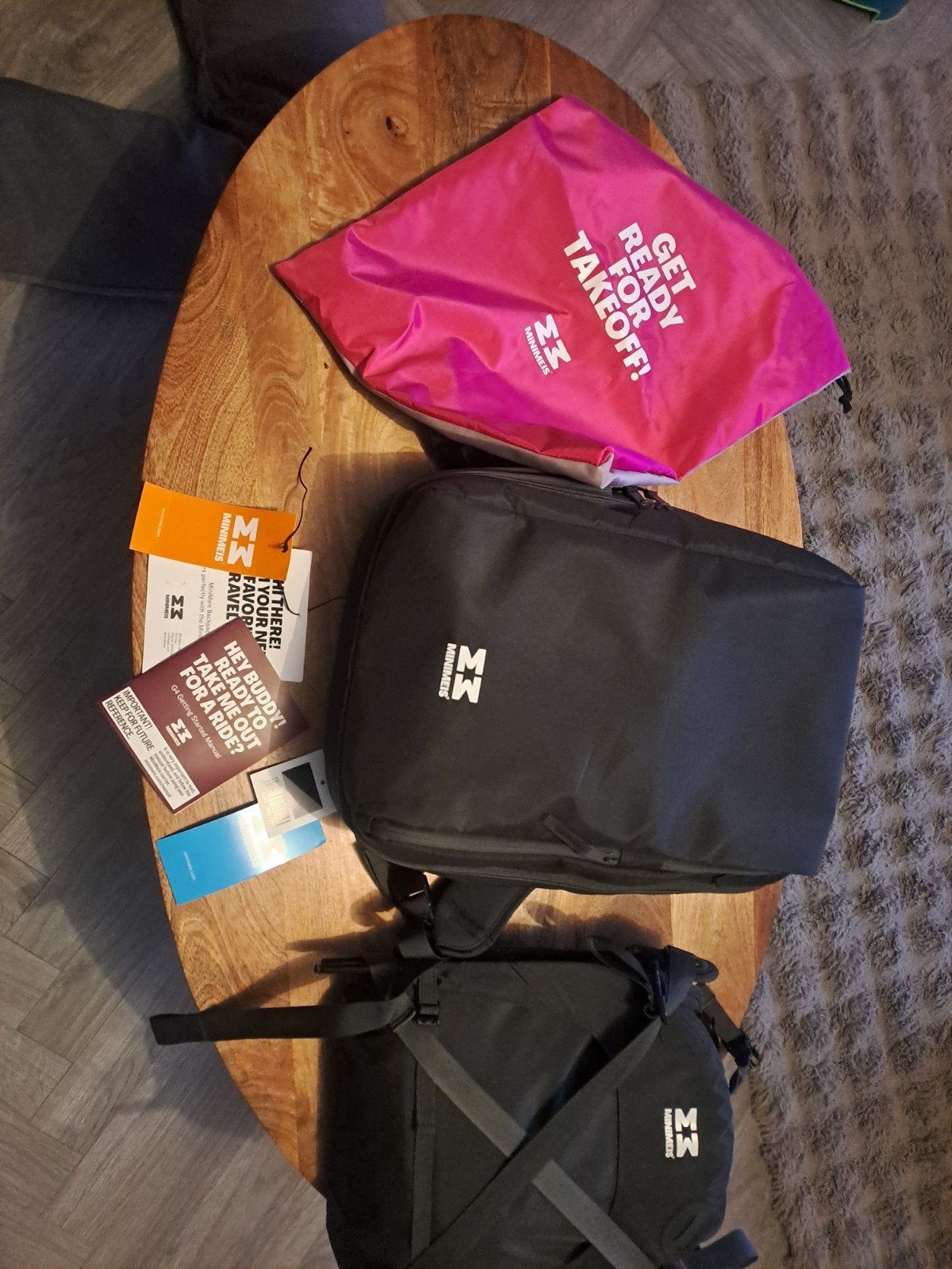 Minimeis G4 backpack schouderdrager met rugzak -Nieuw, Ophalen of Verzenden, Nieuw, Grijs, Overige typen