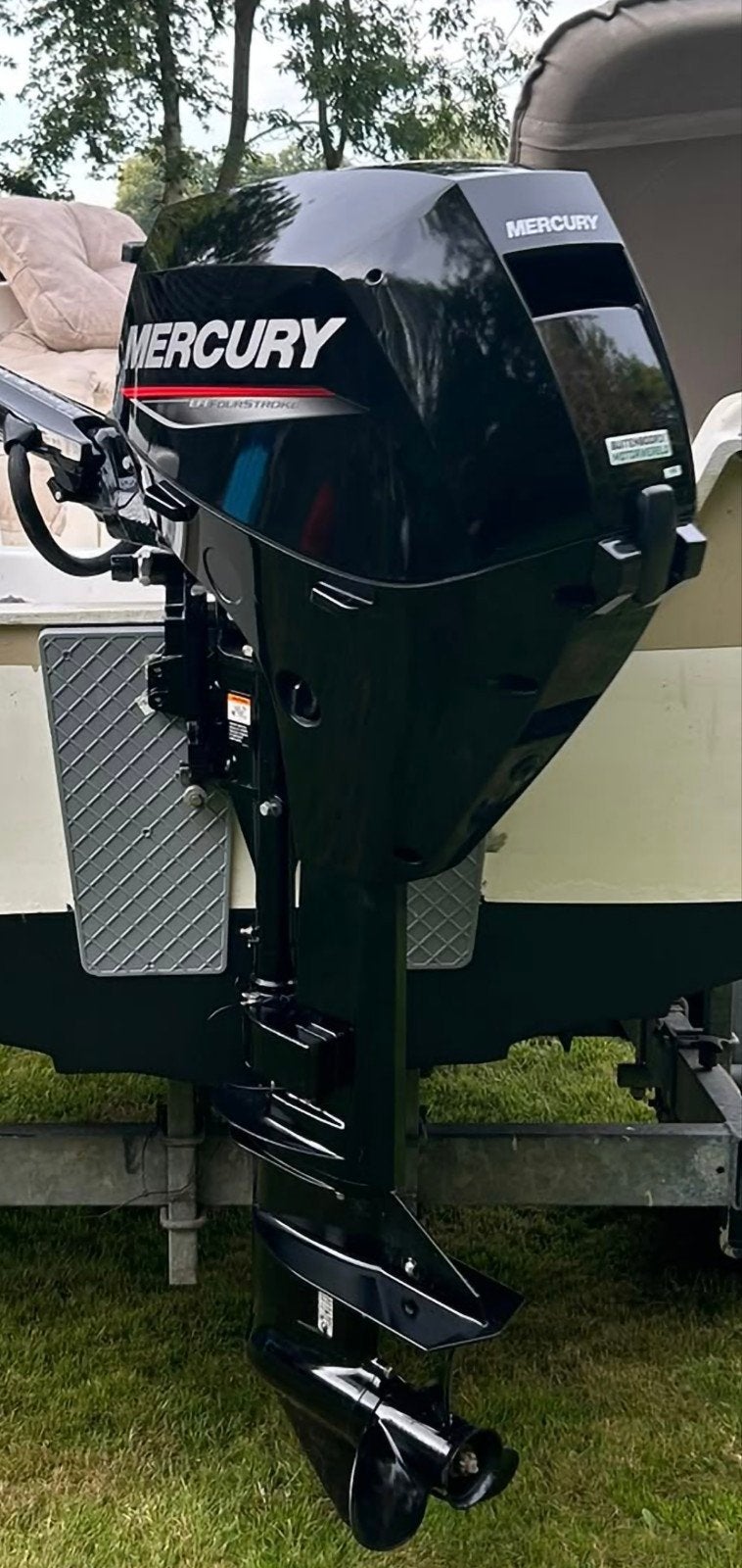 boten motors trailers, Ophalen, 5 tot 10 pk, Viertaktmotor, Zo goed als nieuw