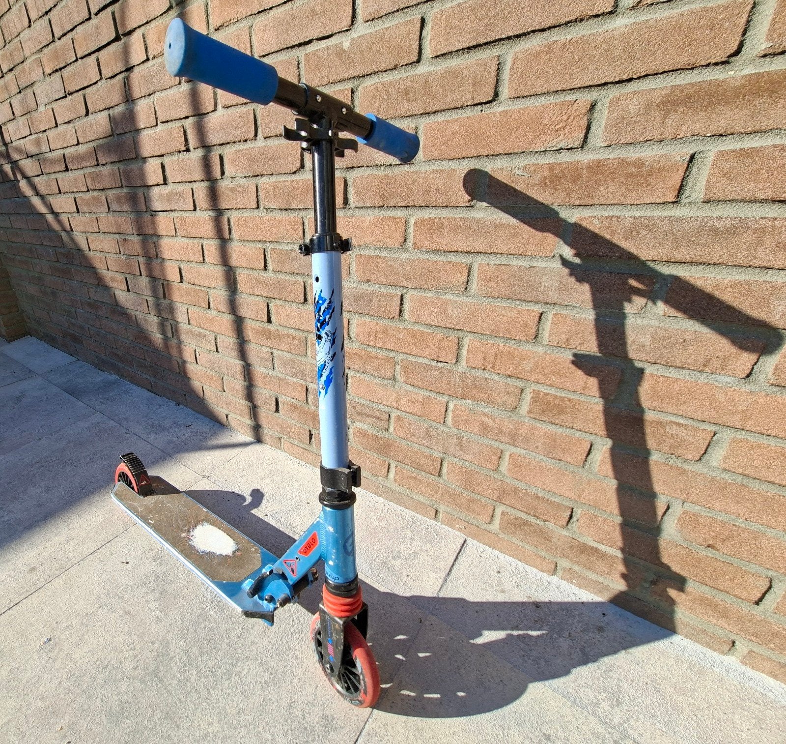 Oxelo Step Decathlon met vering en verstelbaar stuur, Fietsen en Brommers, Ophalen, Gebruikt, Gewone step, Oxelo