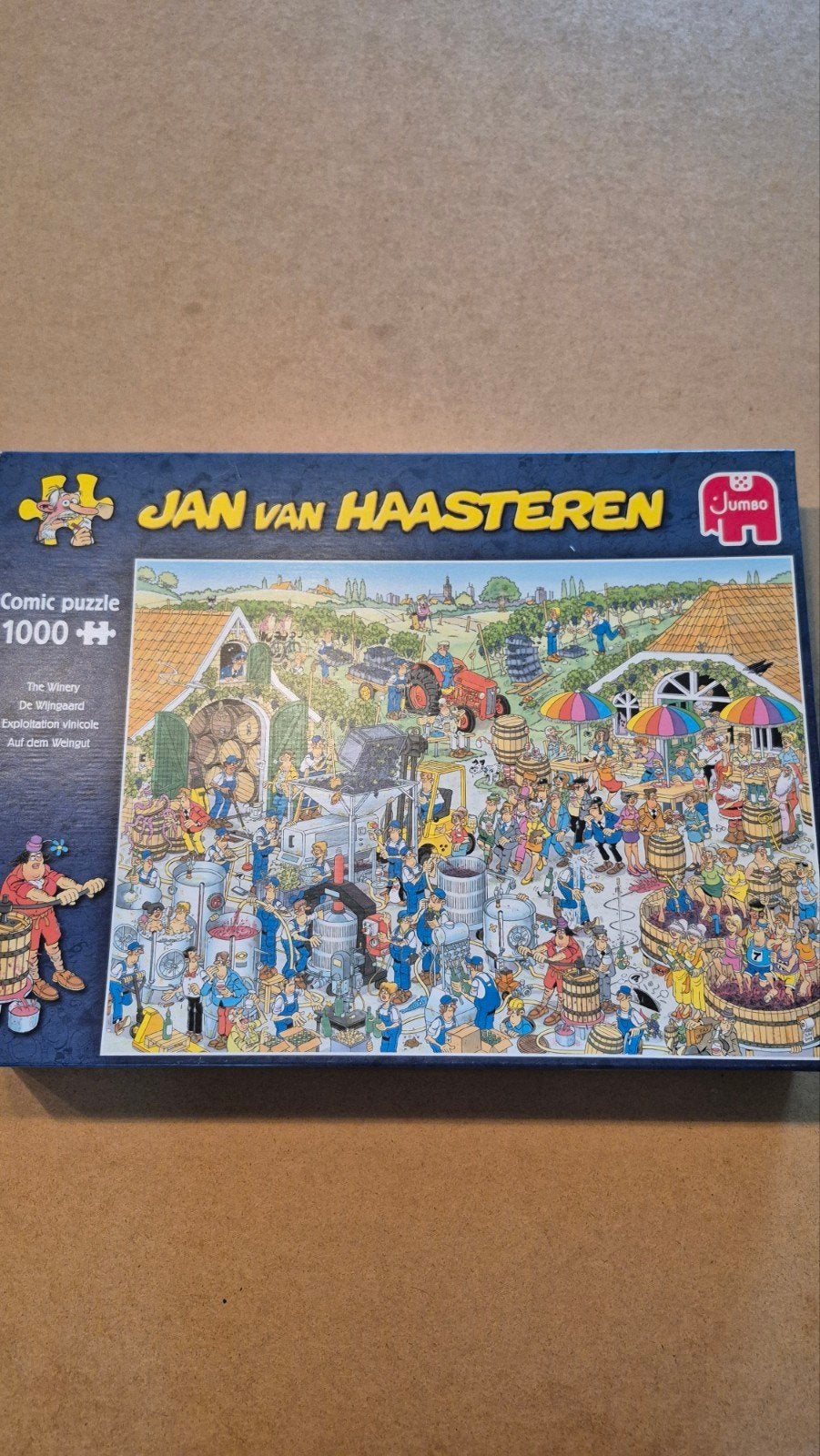 Jan van Haasteren De wijngaard 1000 stukjes, Ophalen of Verzenden, 500 t/m 1500 stukjes, Zo goed als nieuw