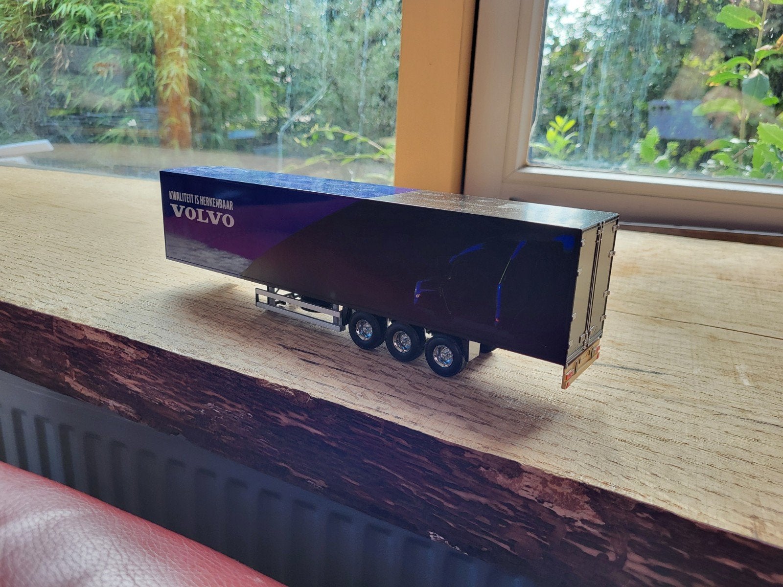 Tekno Volvo trailer, Ophalen of Verzenden, Zo goed als nieuw, Bus of Vrachtwagen, Tekno