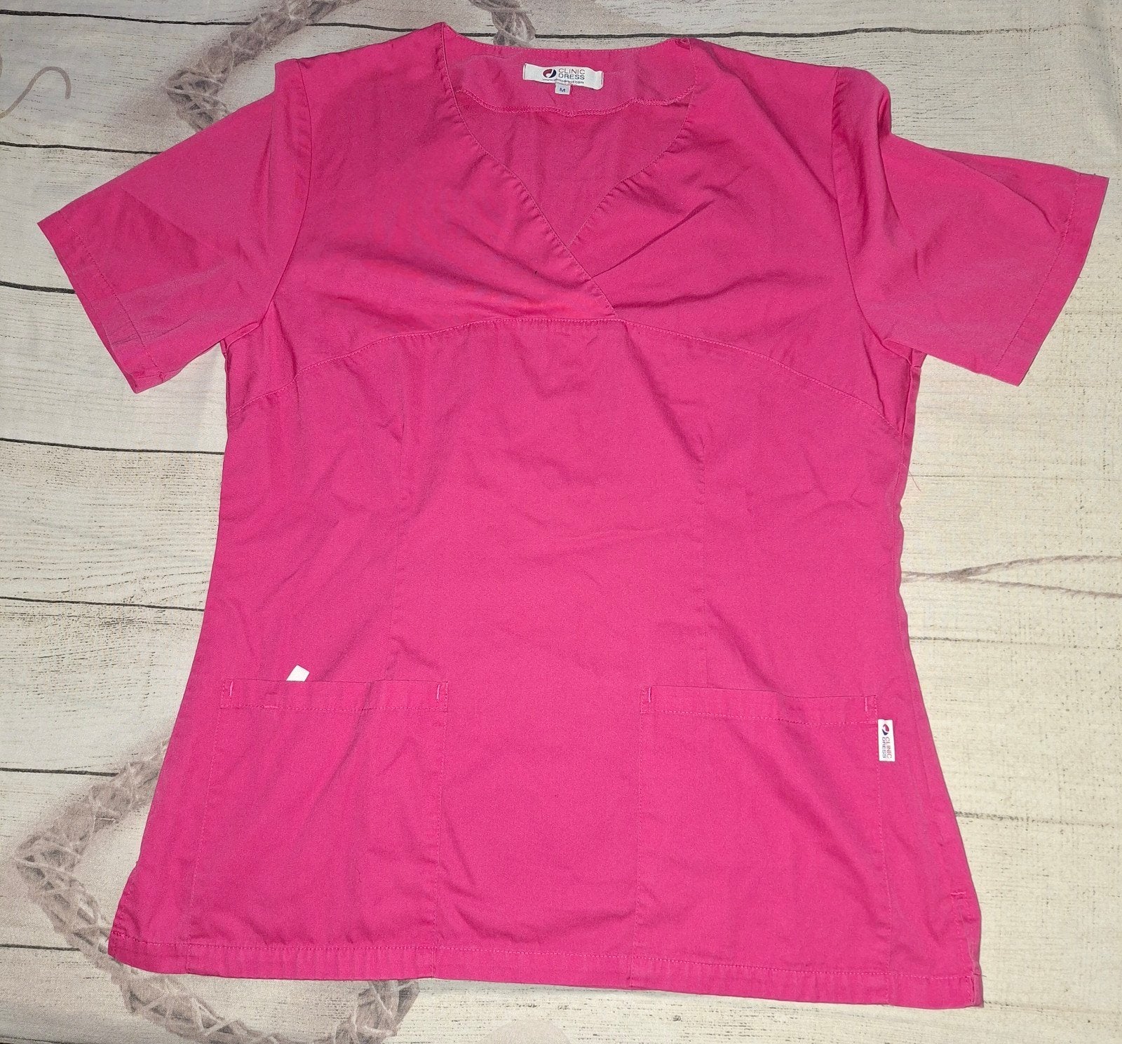 Zorg tuniek roze, Zo goed als nieuw, Korte mouw, Roze, Clinic dress