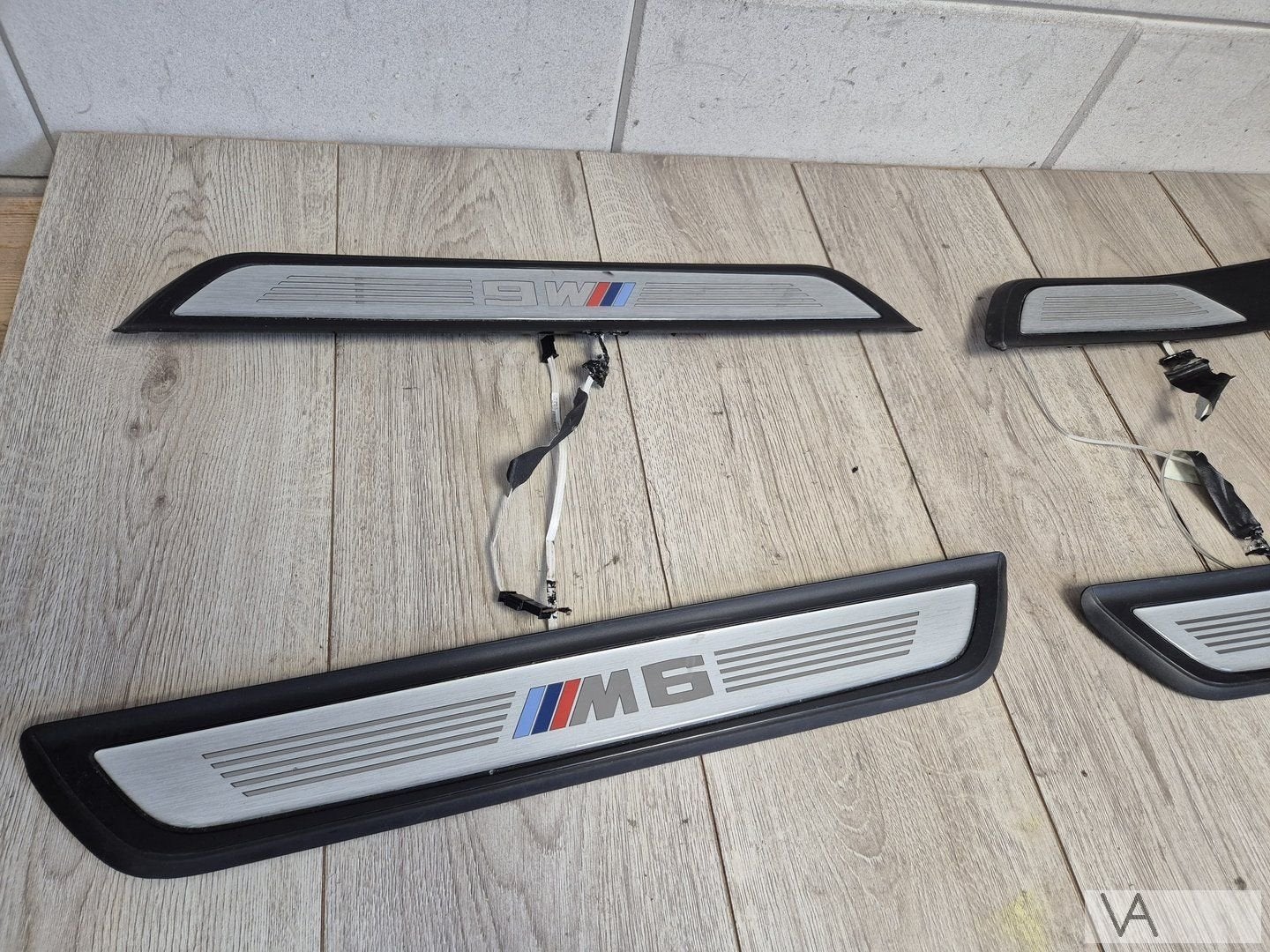 BMW M6 grancoupe F06 2012 - 2018 sierlijsten instaplijsten, Gebruikt, -, -, Ophalen of Verzenden