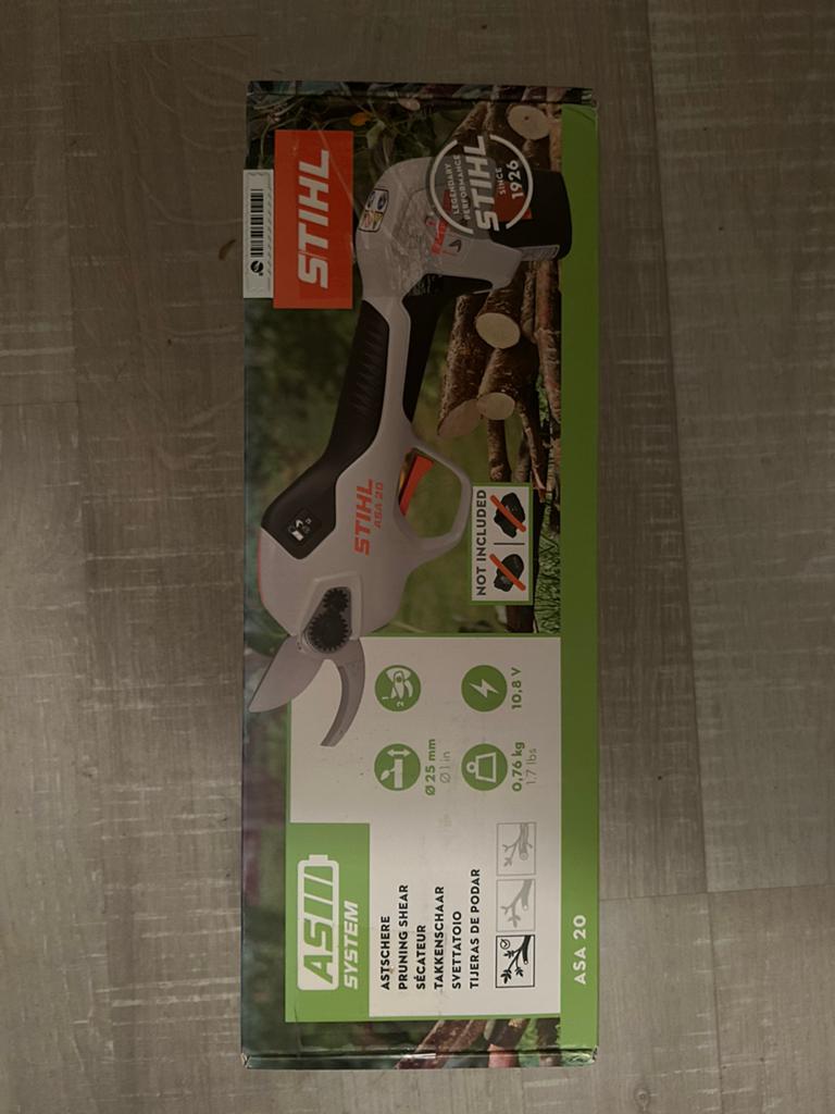 Stihl ASA 20 Accu Snoeischaar - Nieuw in Doos, Computers en Software, Videokaarten, Ophalen of Verzenden, Nieuw
