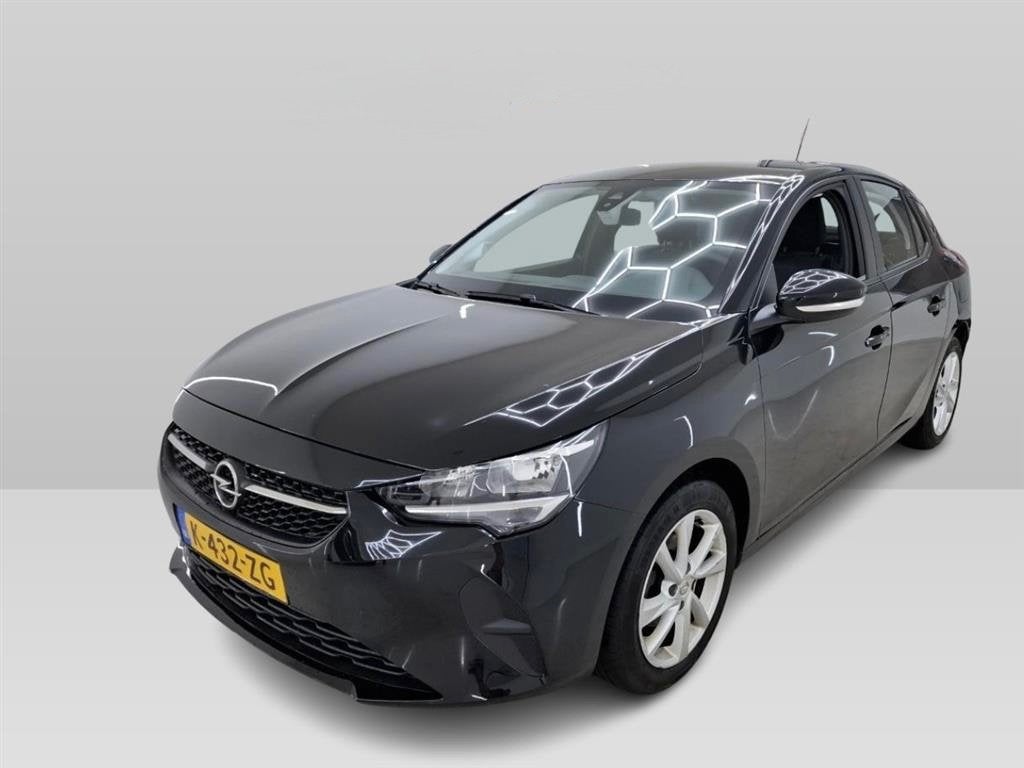 Opel Corsa 1.2 Edition Apple CarPlay lichtmetalen velgen, Auto's, Voorwielaandrijving, Stof, Euro 6, Zwart