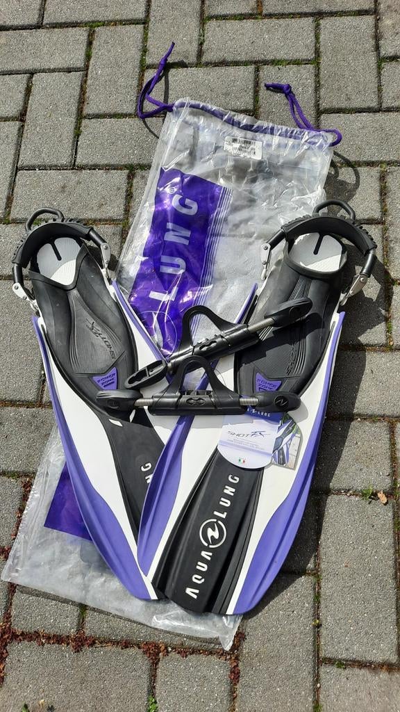 Aqua lung shot fx vinnen, Watersport en Boten, Duiken, Verzenden, Zwem- of Duikvliezen