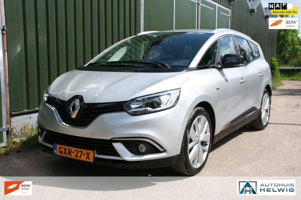 Renault Grand Scénic 1.3 TCe Limited 7persoons, VERBRUIK KO, Auto's, Voorwielaandrijving, Stof, Gebruikt, 4 cilinders