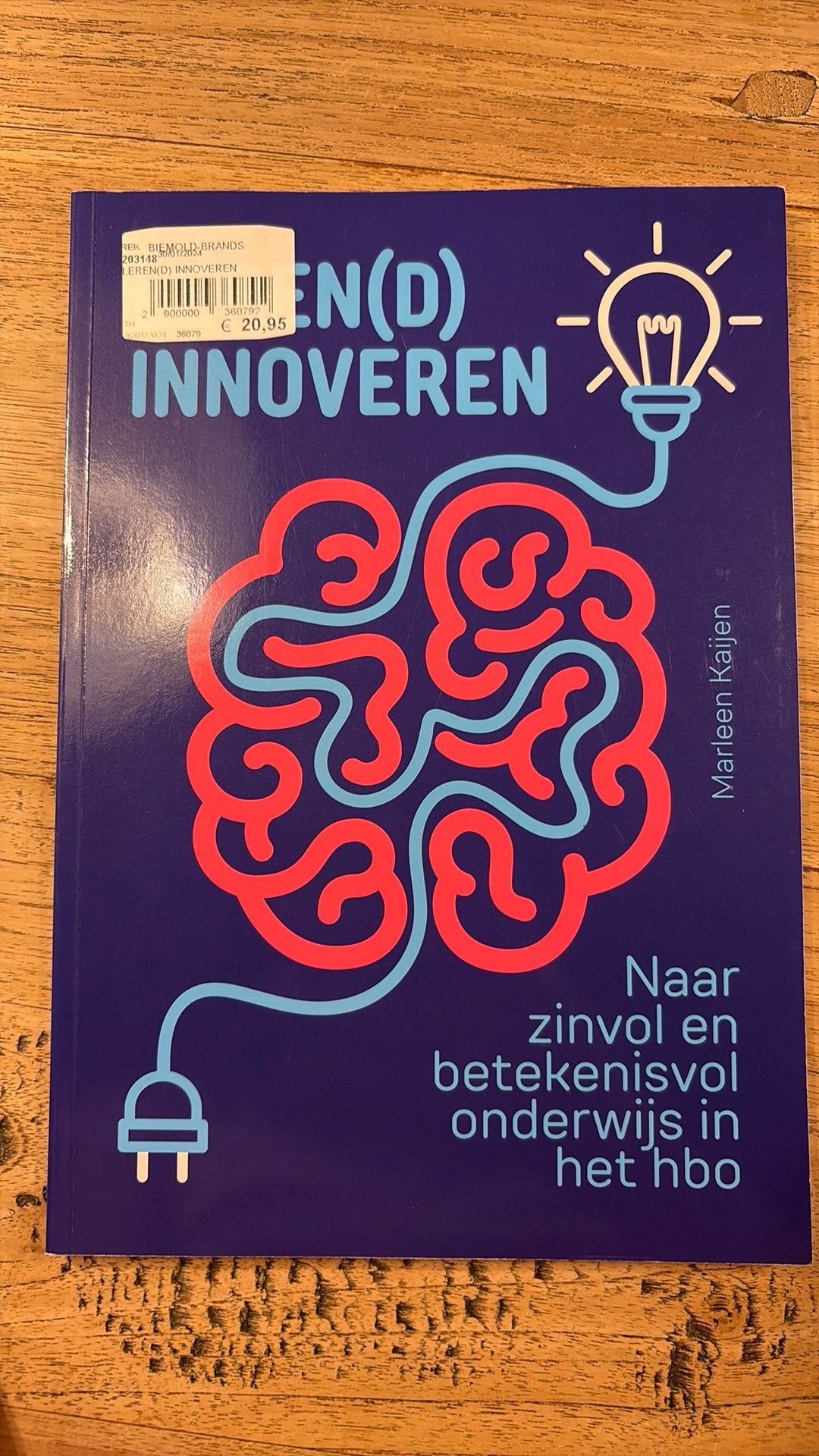 Marleen Kaijen - Leren(d) innoveren, Zo goed als nieuw, Alpha, Marleen Kaijen, HBO