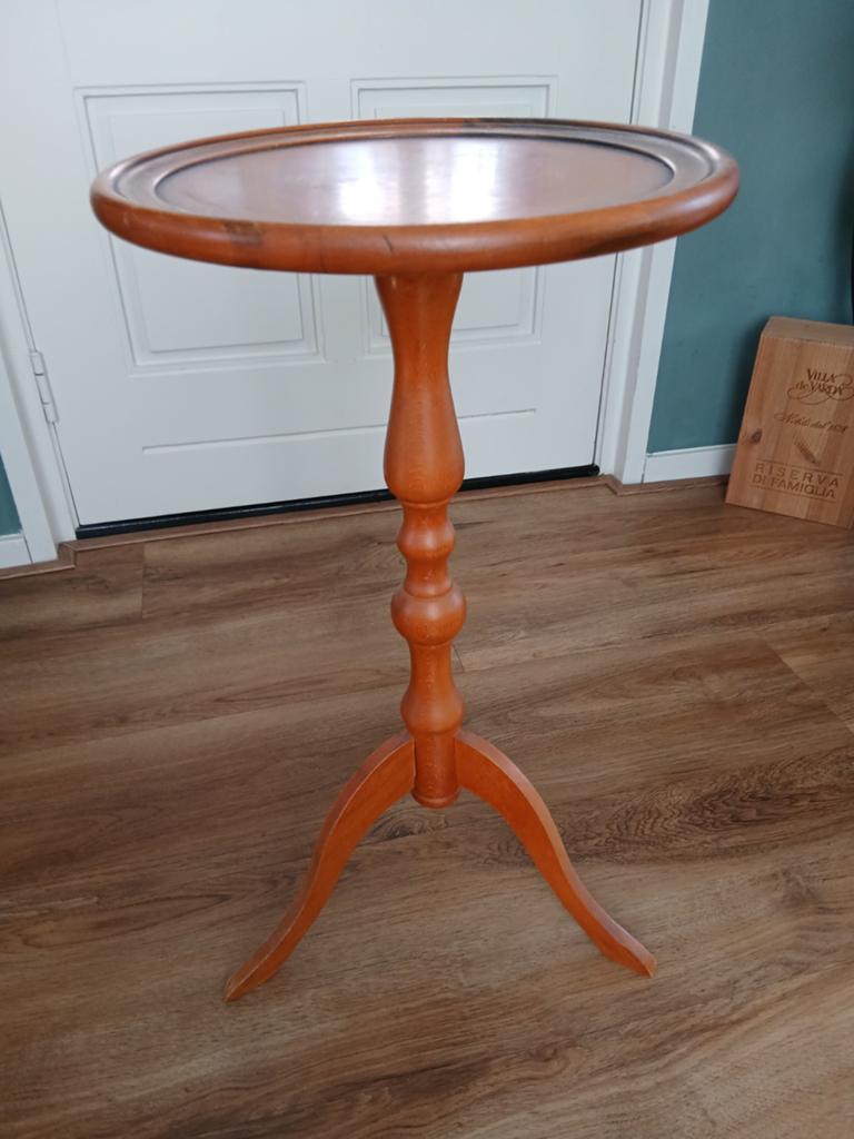 Leuk bijzet/ plantentafeltje, Ophalen of Verzenden