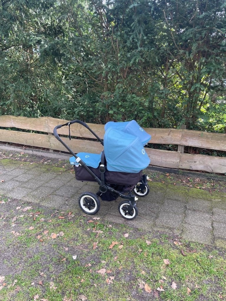 Bugaboo Donkey Duo/Twin kinderwagen - compleet/zeer flexibel, Kinderen en Baby's, Kinderwagens en Combinaties, Ophalen, Gebruikt