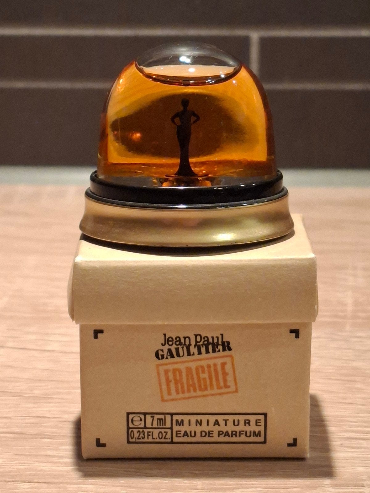 Jean Paul Gaultier Fragile miniatuur - collector's item, Ophalen of Verzenden, Nieuw, Miniatuur, Gevuld