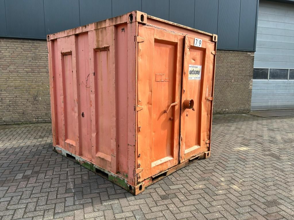 Opslagcontainer/zeecontainer/doorloop container 8FT gebruikt, Ophalen, Gebruikt