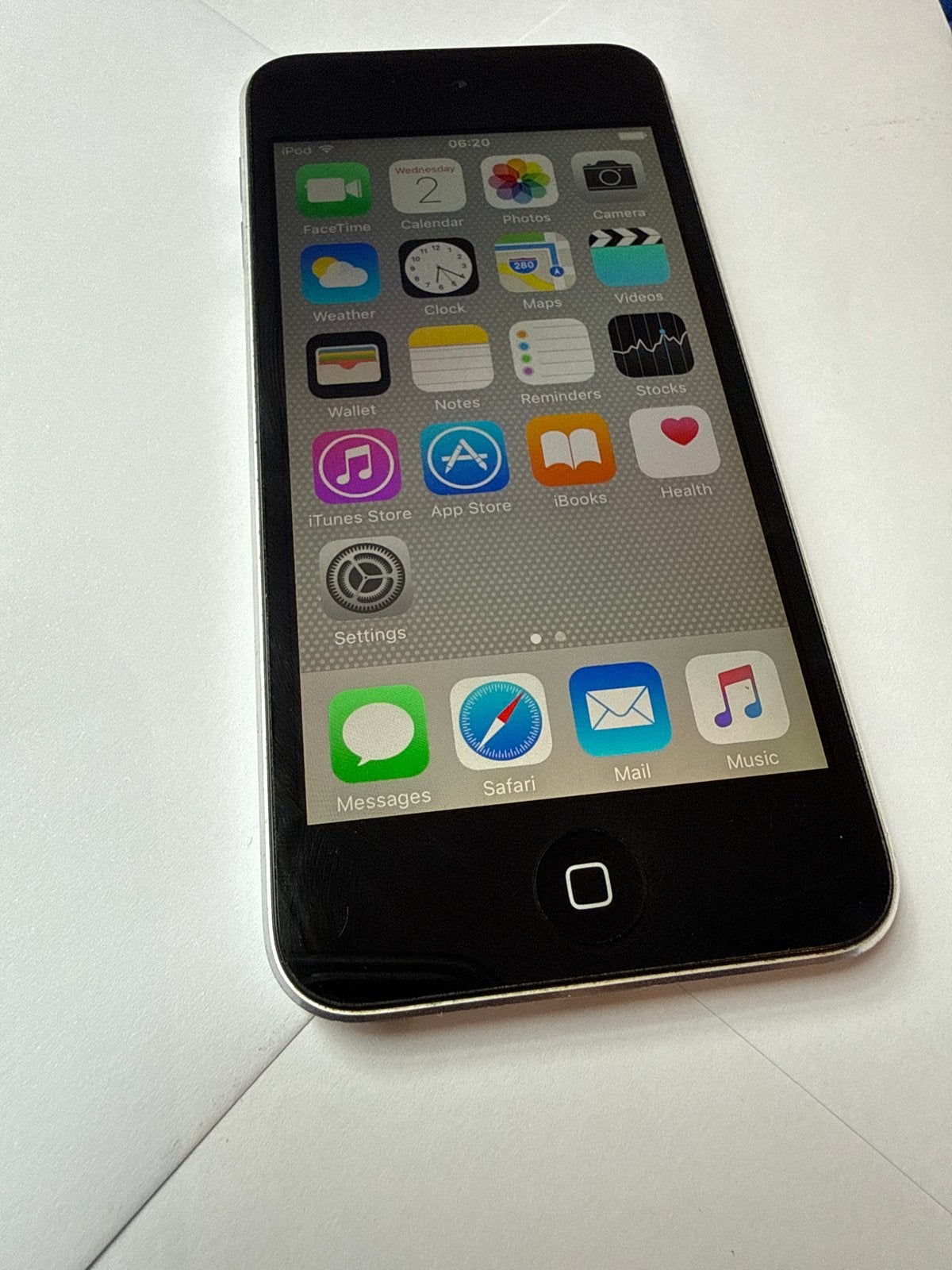 Apple iPod Touch 5e generatie 16GB, Touch, Ophalen of Verzenden, Zo goed als nieuw, Zilver